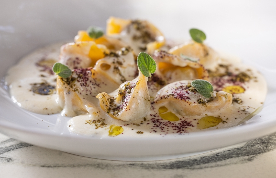 רביולי ירוקים של סתיו