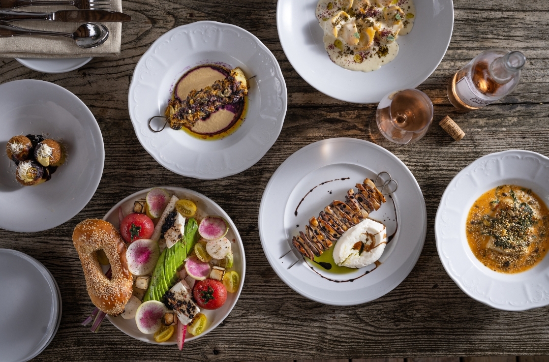 מבחר מנות המסעדה גוז ודניאל